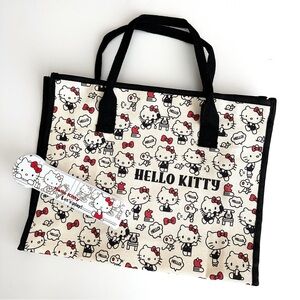 NWT Sanrio Hello Kitty Bag + Utensils Lot